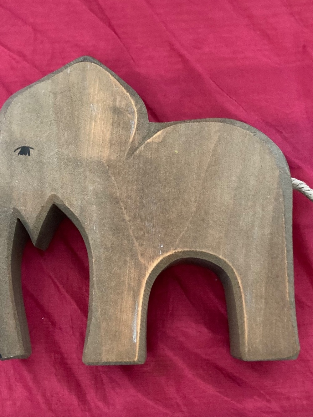 Ostheimer vintage German carved wooden animal set Elephant, Kangaroo, Monkey 3pc - Picture 3 of 11